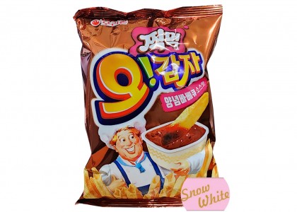 오리온 오감자 양념바베큐 소스맛 75g