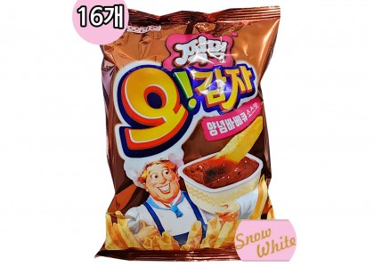 오리온 오감자 양념바베큐소스맛 75g(16개입)