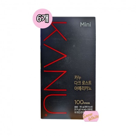 카누 다크 로스트 아메리카노미니(100t)x6개입