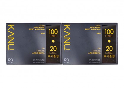 카누 다크 로스트 스위트 아메리카노(100t)x2묶음