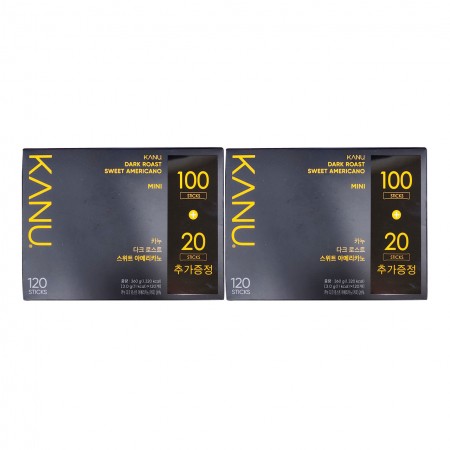 카누 다크 로스트 스위트 아메리카노(100t)x2묶음