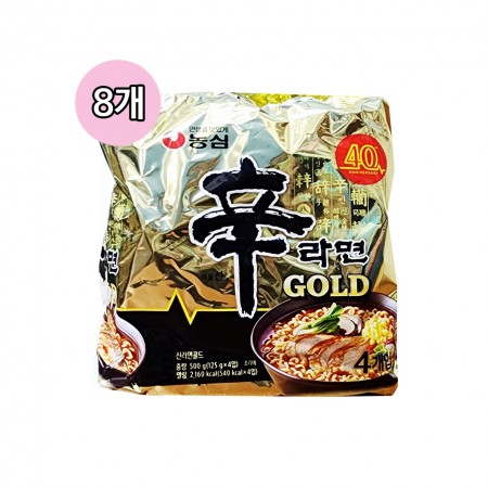 농심 신라면골드 멀티(4개입)x8개세트(총32봉입)