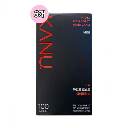 카누 아메리카노 미니(100t)x6개입